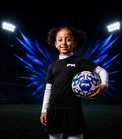 Positive Kick BELIEVE V.1 kids affirmation football